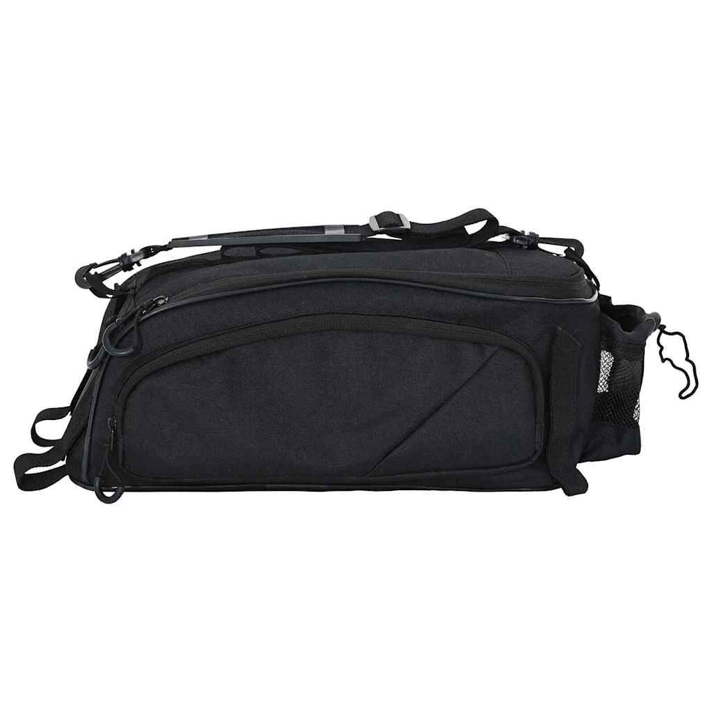 vidaXL Fietstas Zwart 38 x 21 x 16 cm Polyester