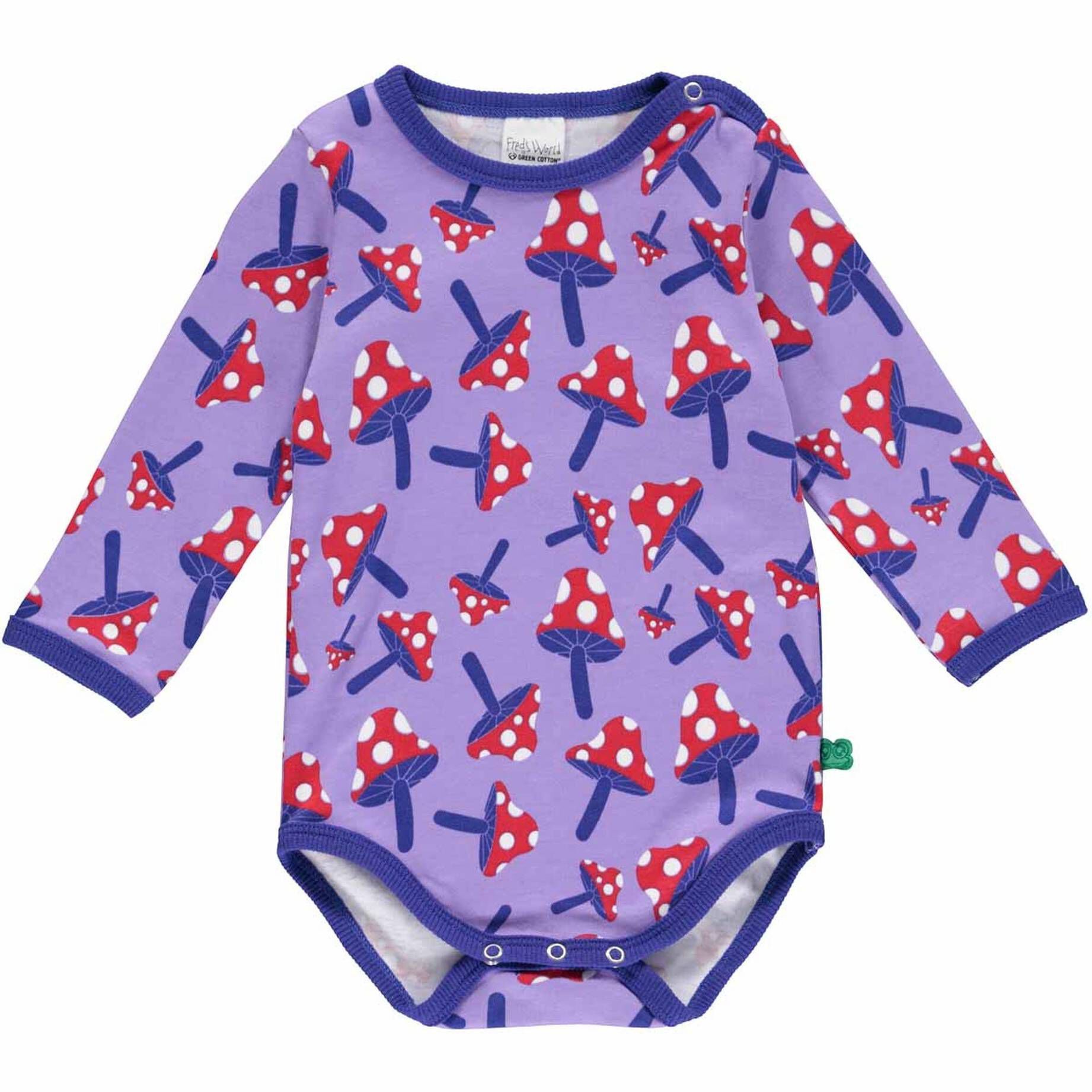 Fred's World by Green Cotton| Mädchen Langarmbody