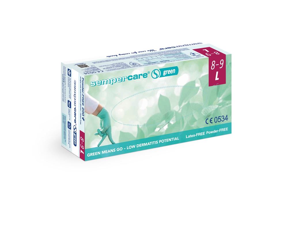 SEMPERCARE green L unsteril 200 Stk