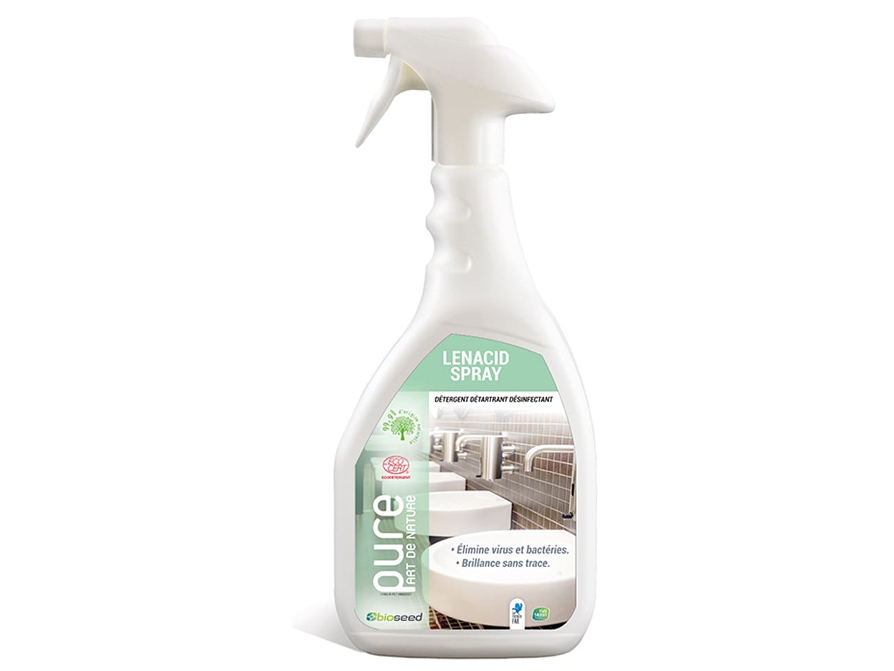 Détartrant, détergent, désinfectant - Pure - 75 cl