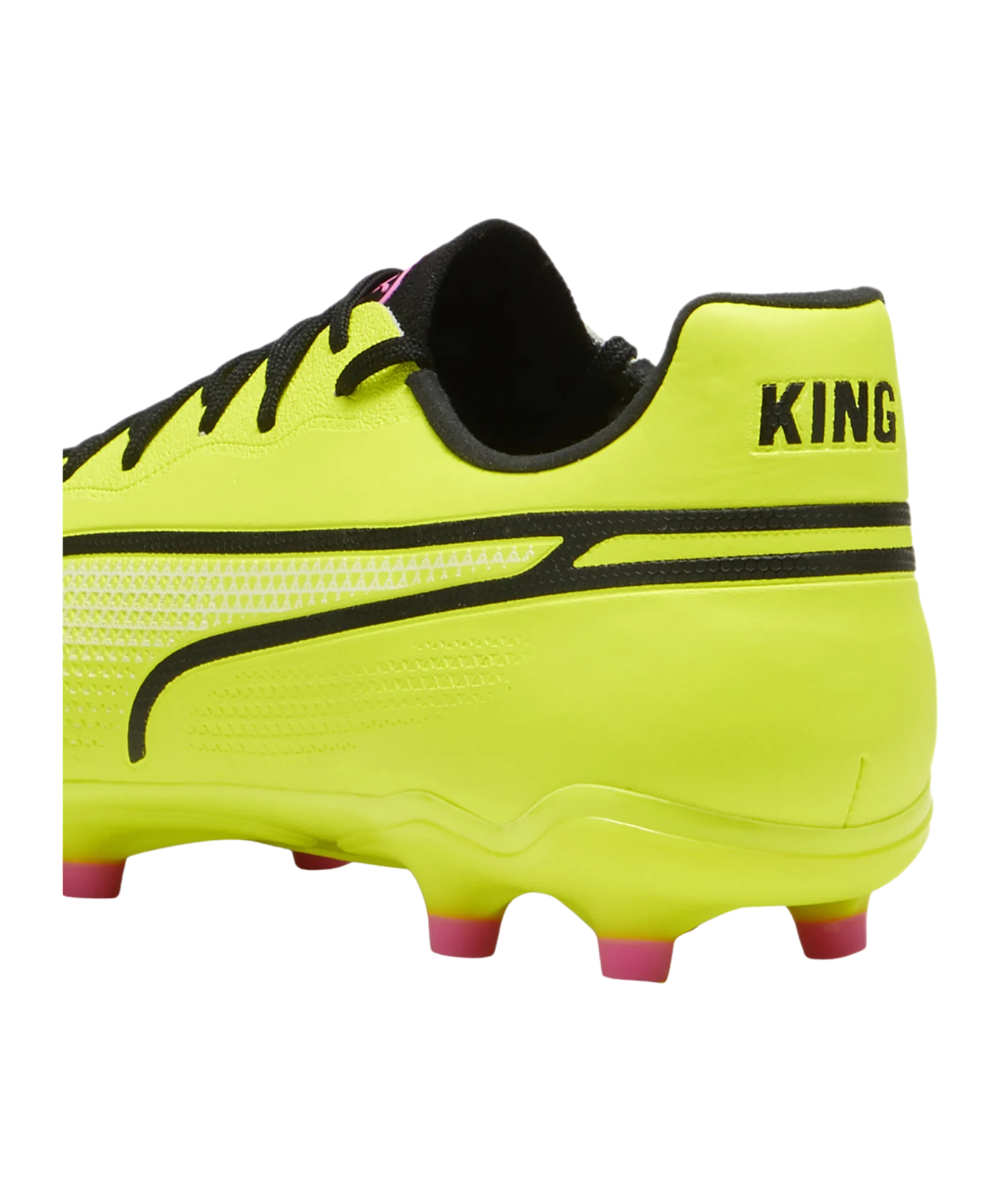 PUMA KING Pro FG/AG Phenomenal Gelb Schwarz Pink F05