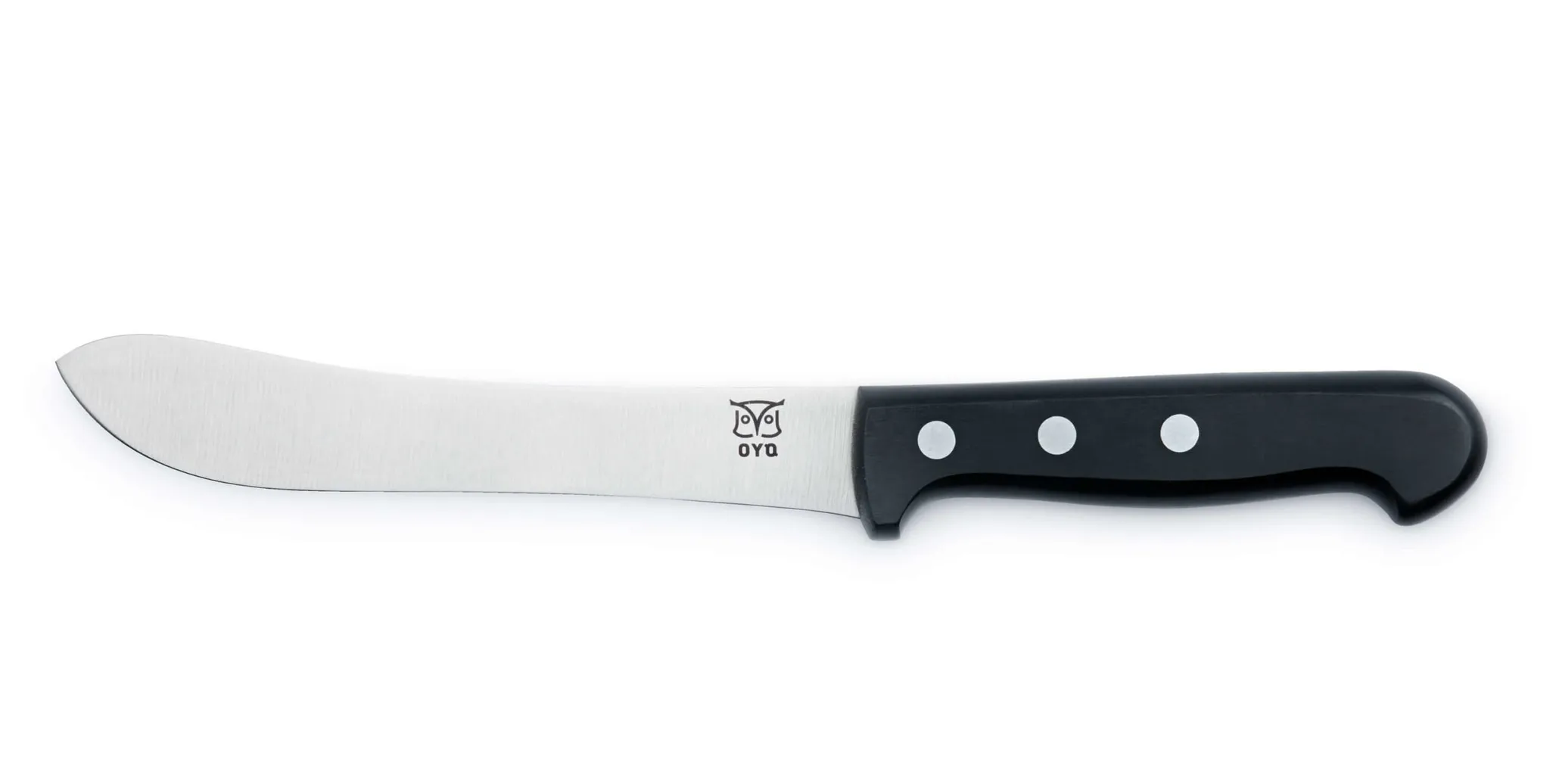Øyo Budalen Buet Utbeiningskniv Sort Skaft, 15cm