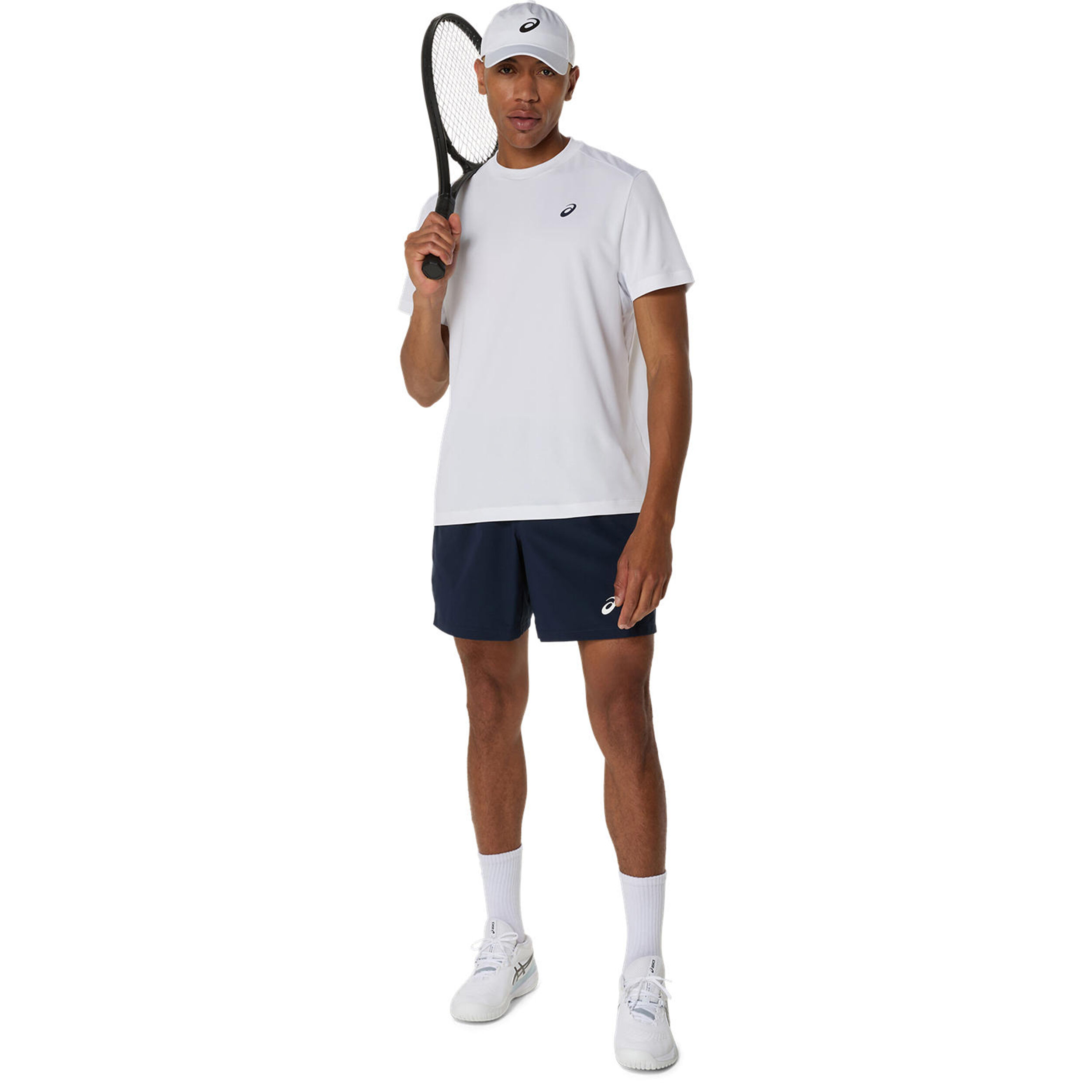 ASICS Court 7in Shorts Hommes - Bleu Foncé