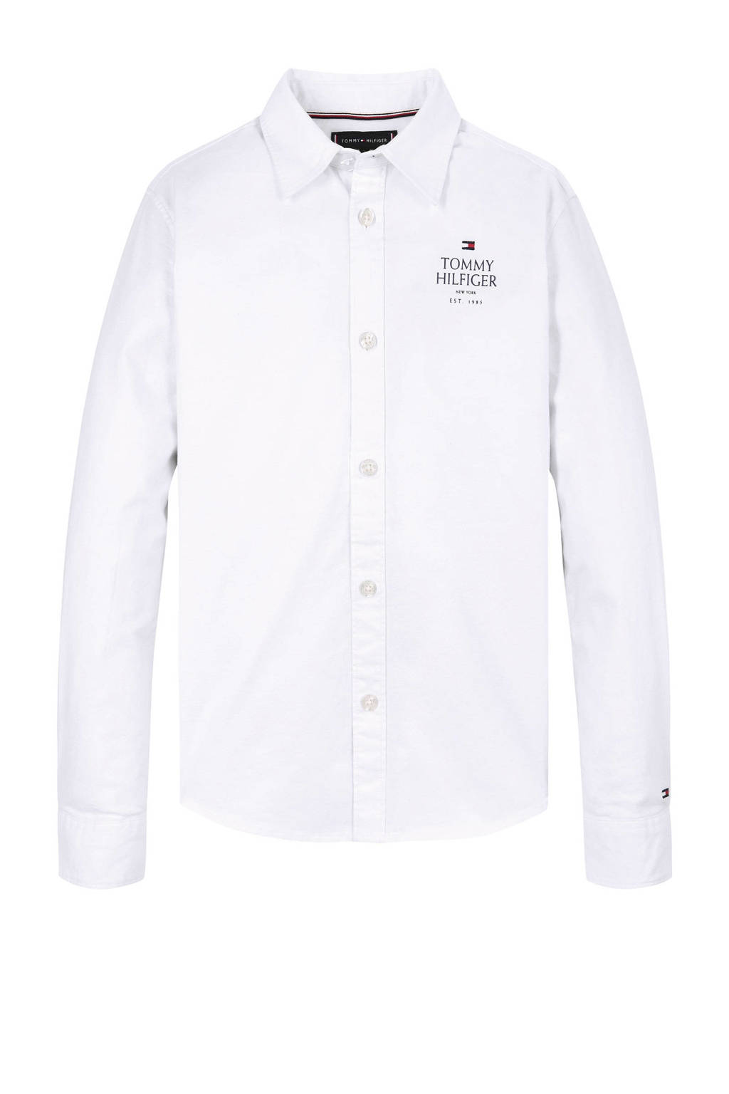 Tommy Hilfiger overhemd met logo wit