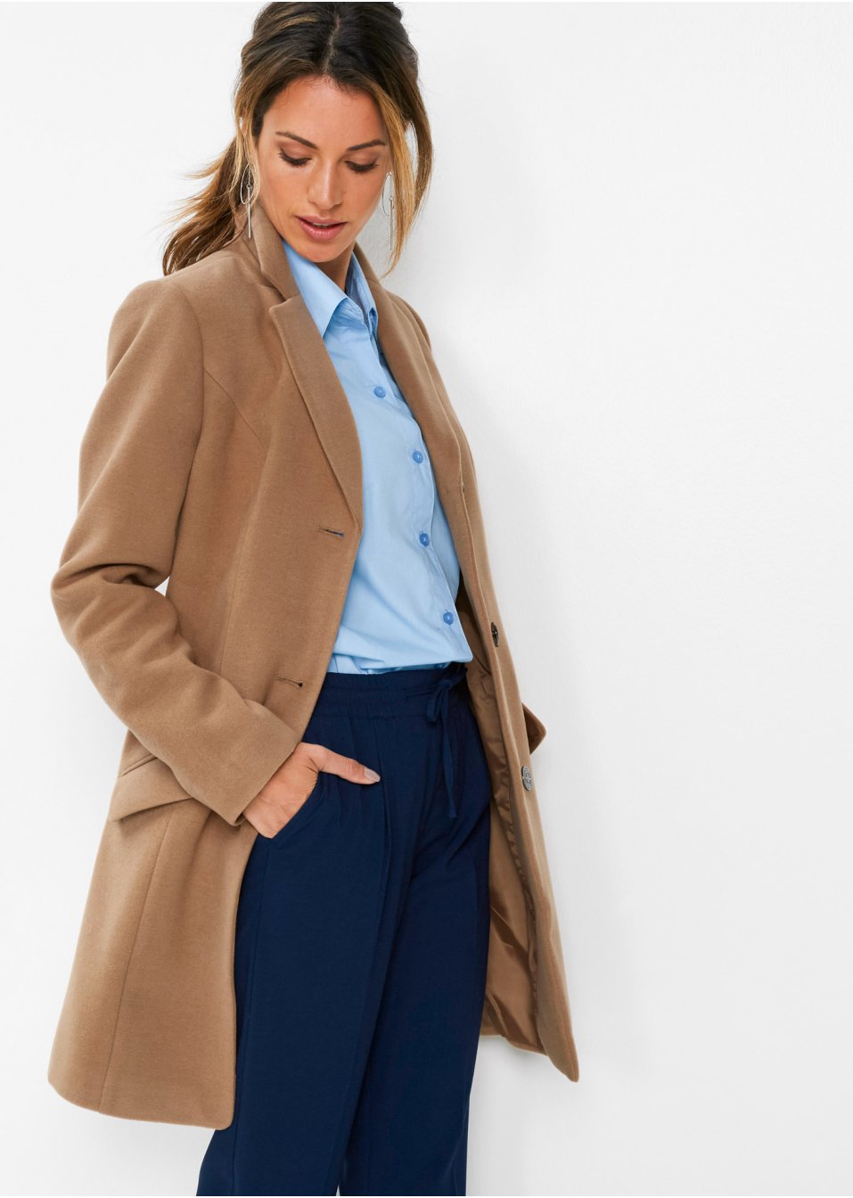 Manteau style blazer