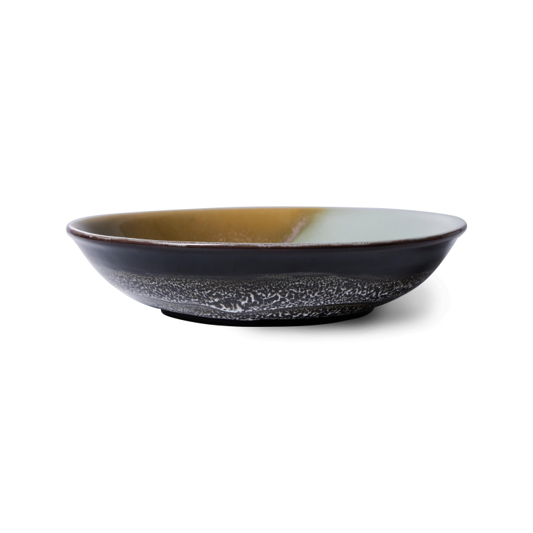 HKliving 70's Ceramic Curry kom set van 2 daybreak