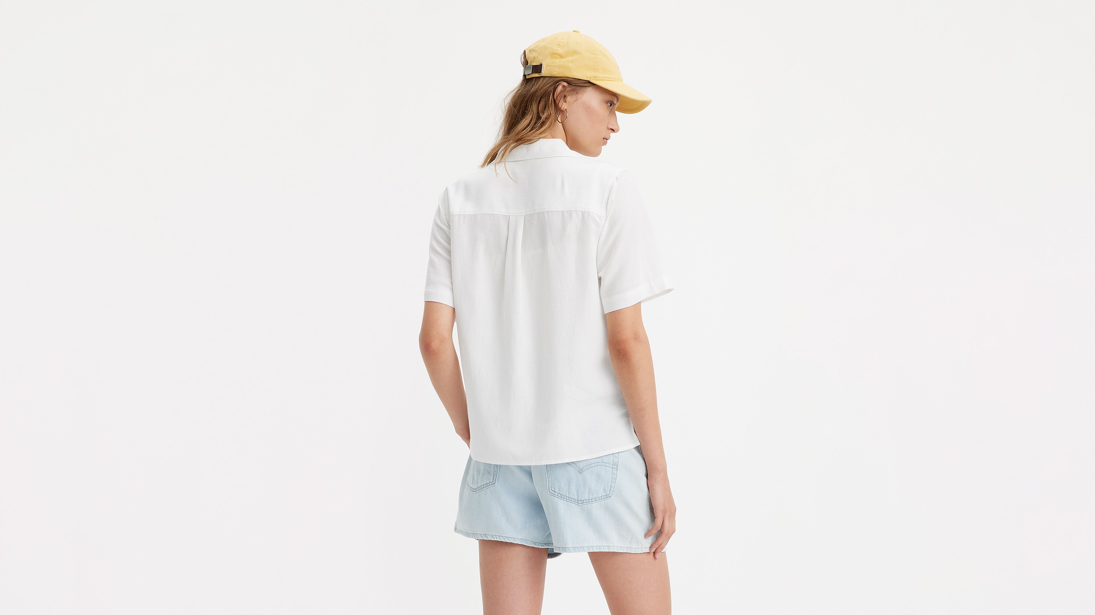 Chemise Joyce Resort - Bright White - Blanc