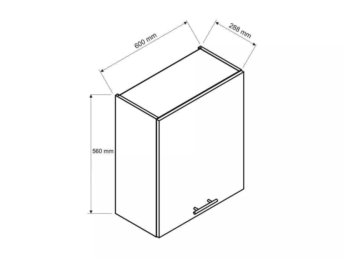 Cuisine complète MILA 8 éléments couleur chêne Artisan avec plan de travail inclus - Longueur 240 cm