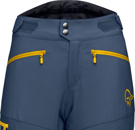 FJØRÅ  FLEX 1 Damen-Bikeshorts  vintage indigo  S