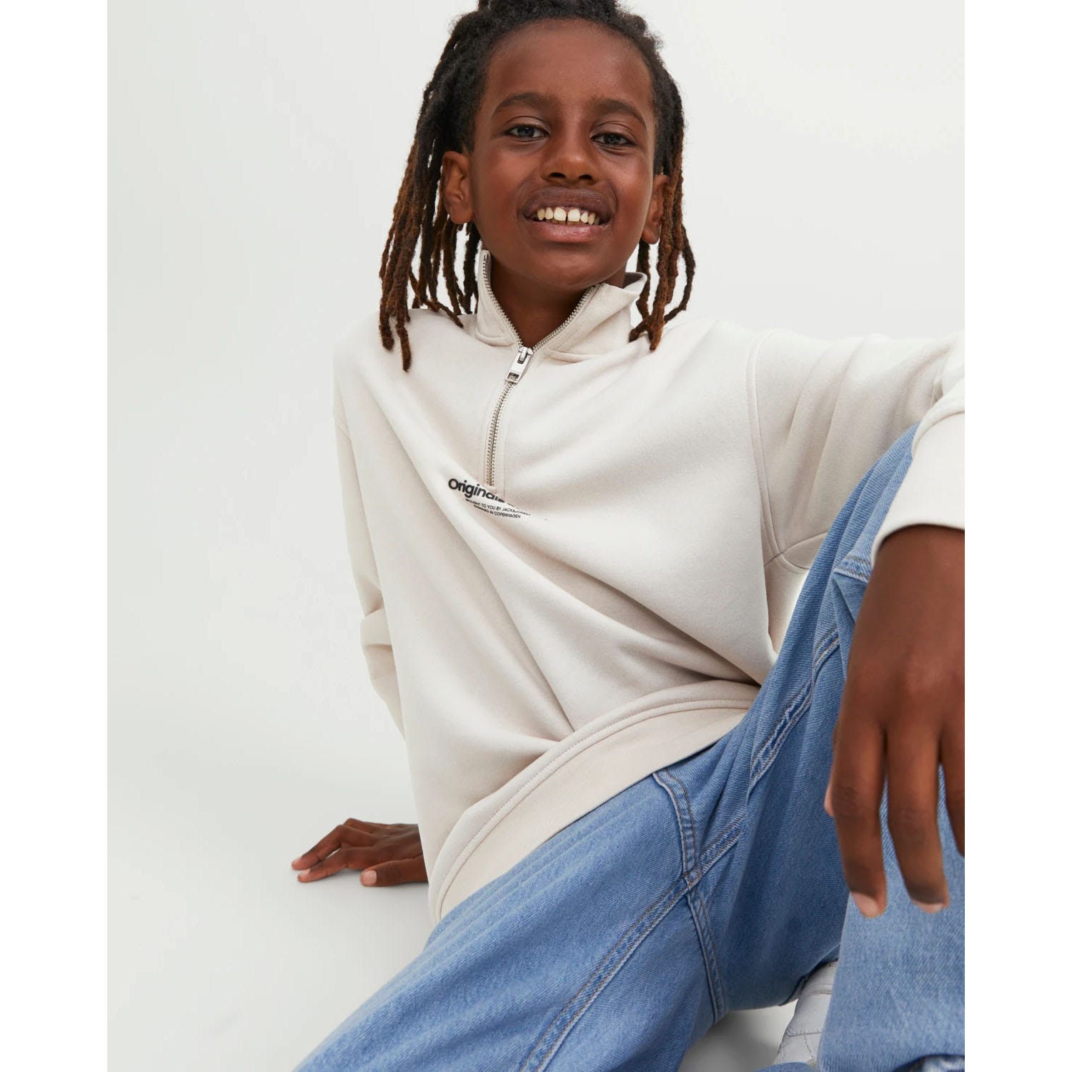 Jack & Jones Kids  Bedrukt Sweatshirt Voor Jongens
