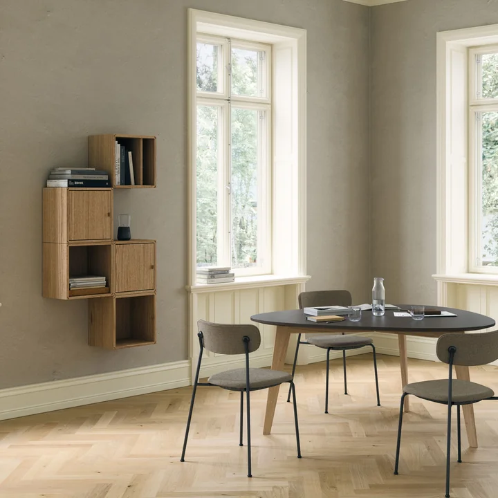 Andersen Furniture - S10 Signature Regalmodul mit Tür, Eiche