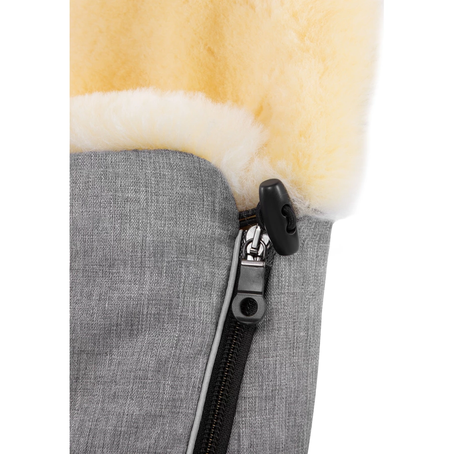 Werner Christ Baby Fußsack FLIMS LUXE grigio