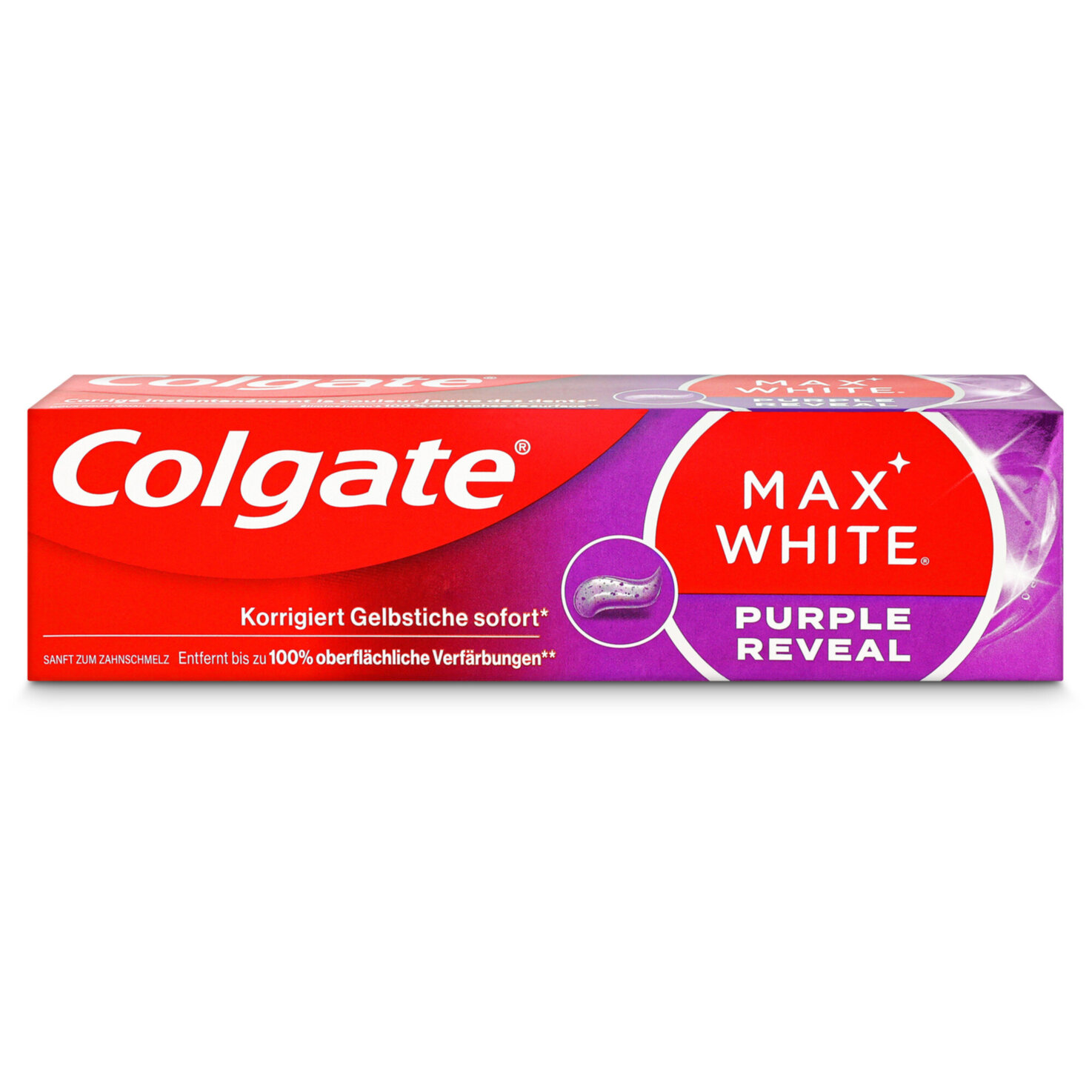 Colgate Max White Purple Zahnpasta