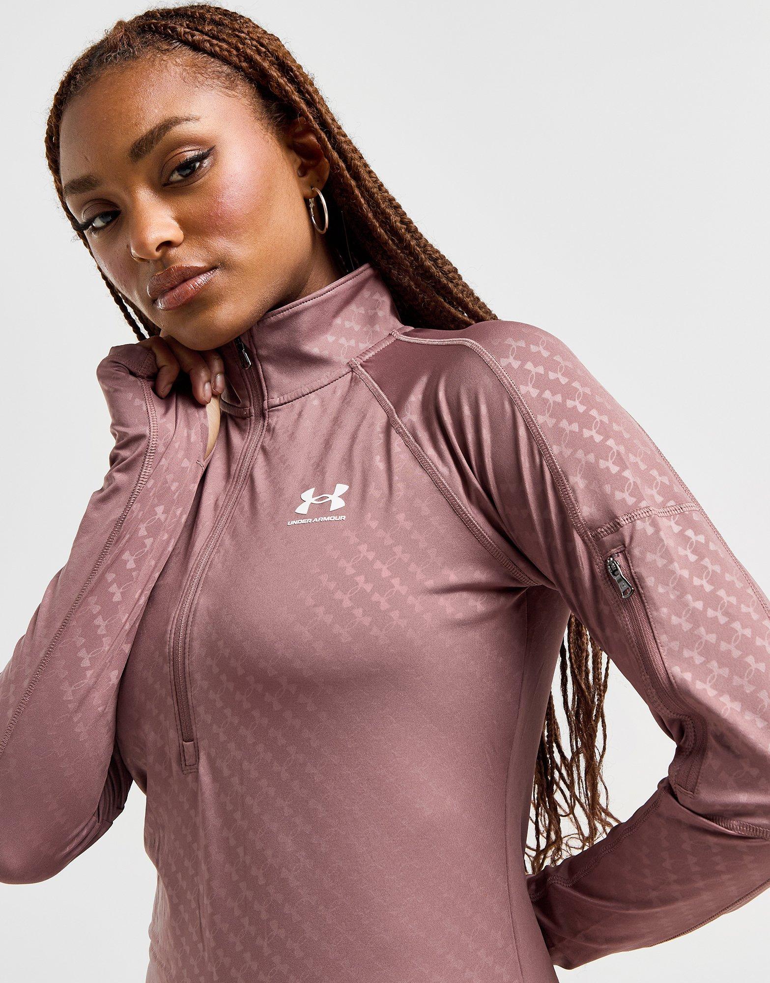 Under Armour Haut Zippé Imprimé Femme