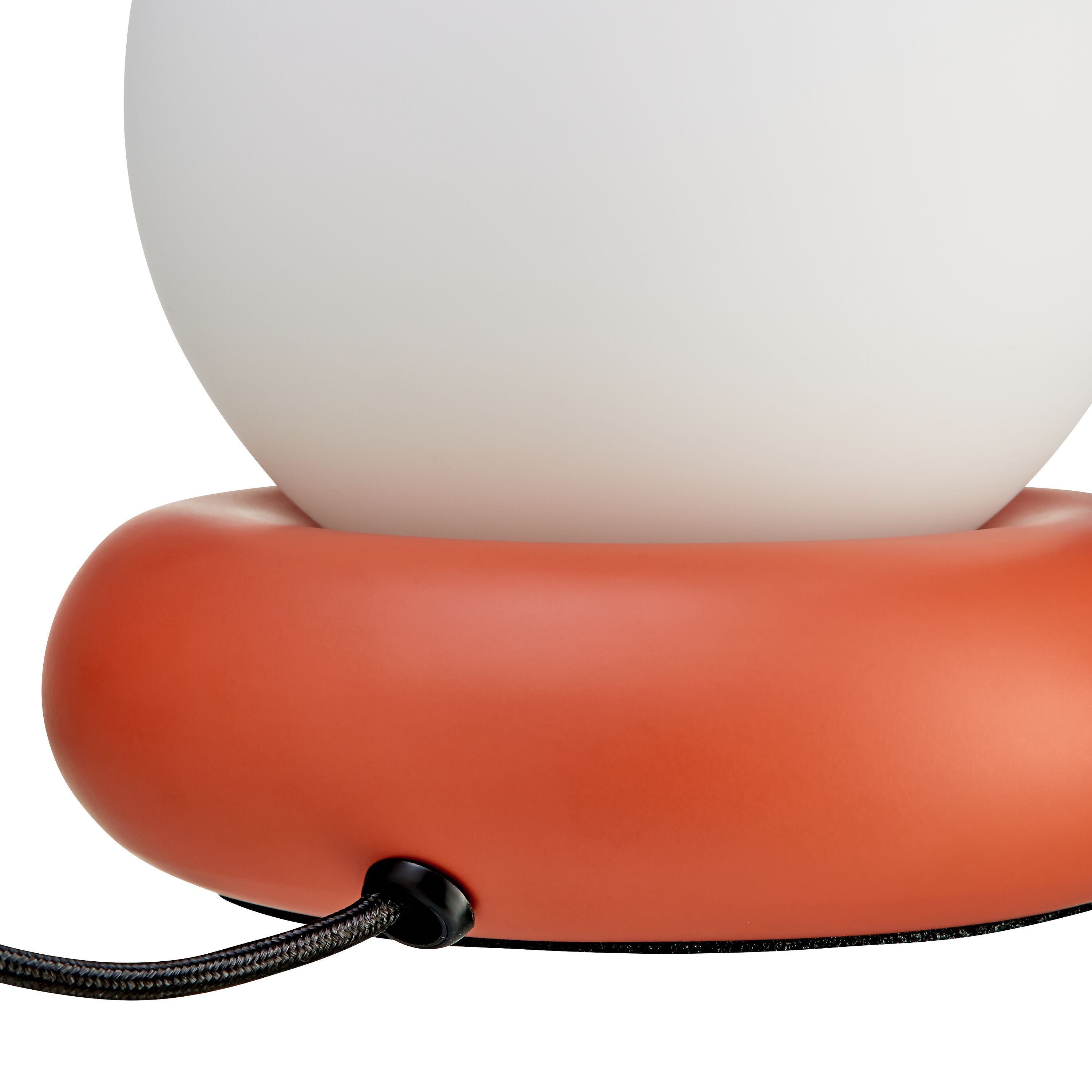 RIANA Tischleuchte - Orange / H: 15.0 cm x D: 14.0 cm