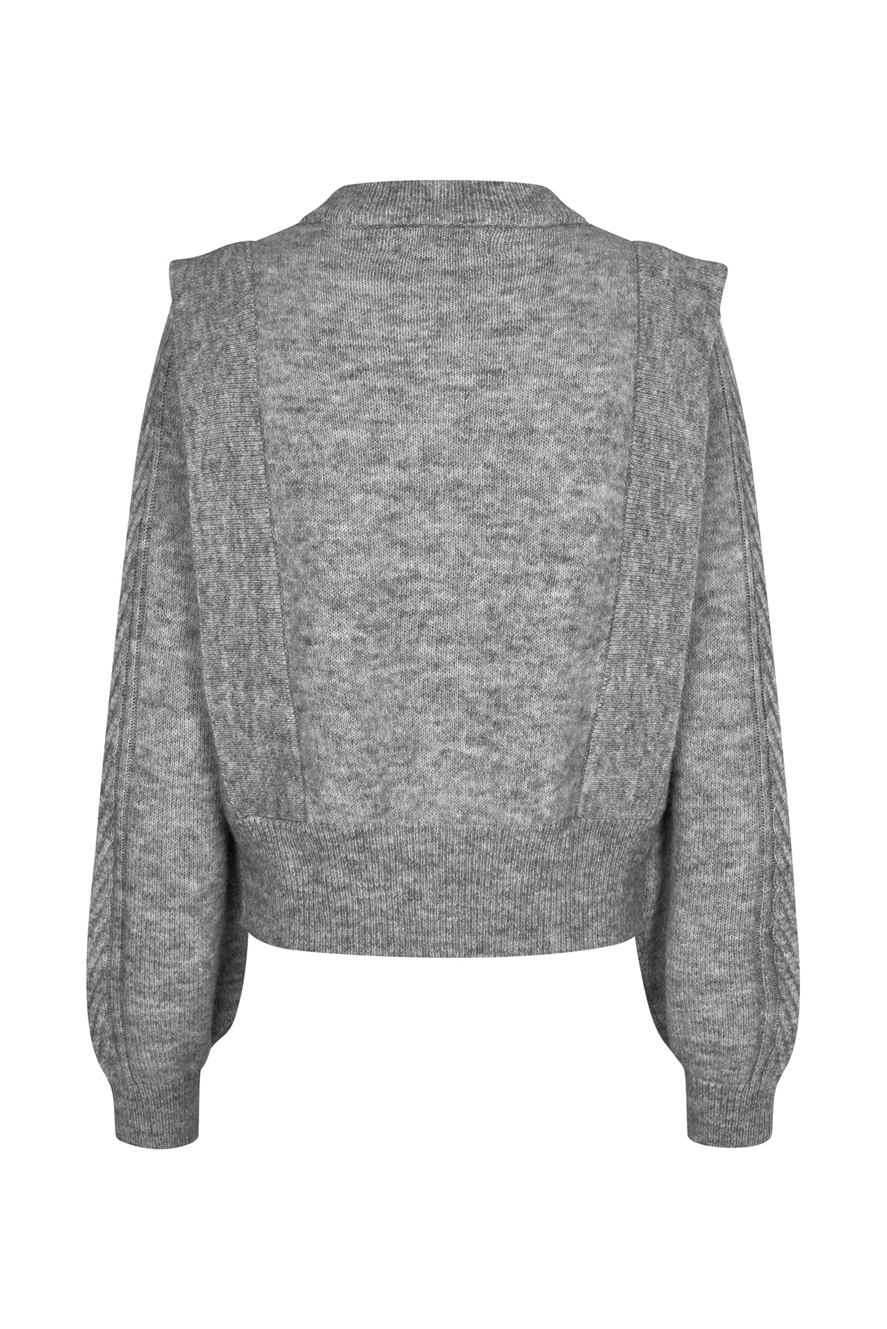 Lollys Laundry  Novia cardigan - Light Grey Mel