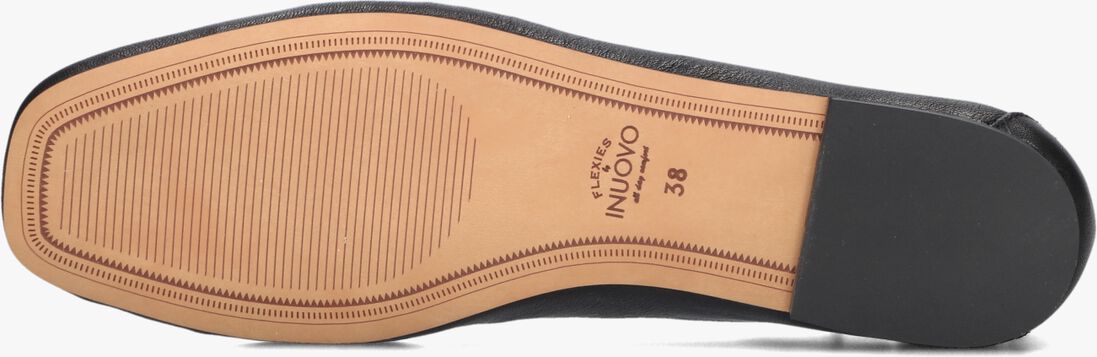 INUOVO zwarte inuovo ballerina's a92015