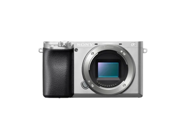 Sony a6100 ILCE-6100L - Digitalkamera - spejlløst - 24.2 MP - APS-C - 4K / 30 fps - 3x optisk zoom 16-50 mm objektiv - Wi-Fi, NFC, Bluetooth - sølv