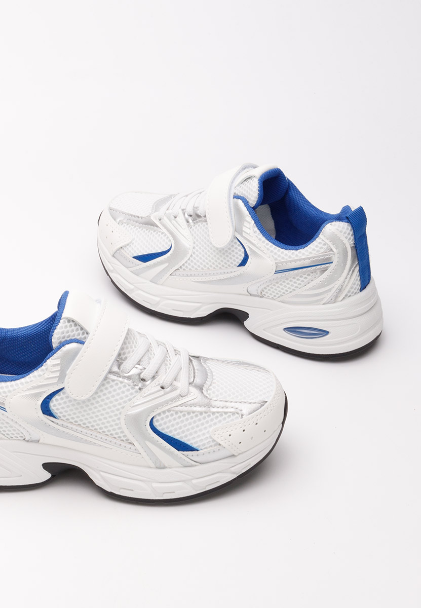 Baskets pour enfants blancs Shailee V3