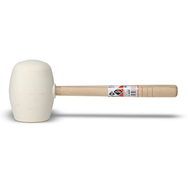 Rubi Maço de Borracha Face Plana / Esférica 750 g Branco - 66907