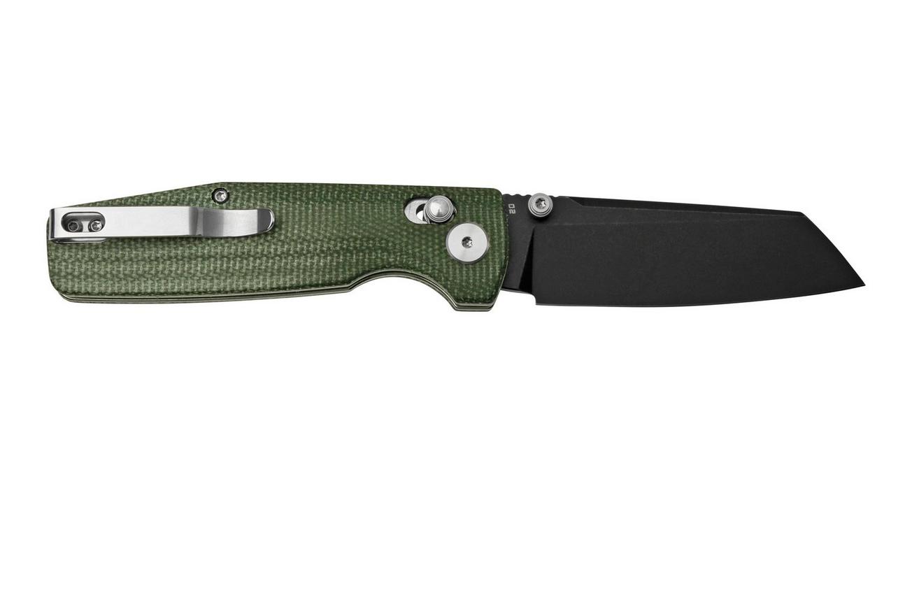 Bestech Slasher BG43B-2 Green Micarta, zakmes