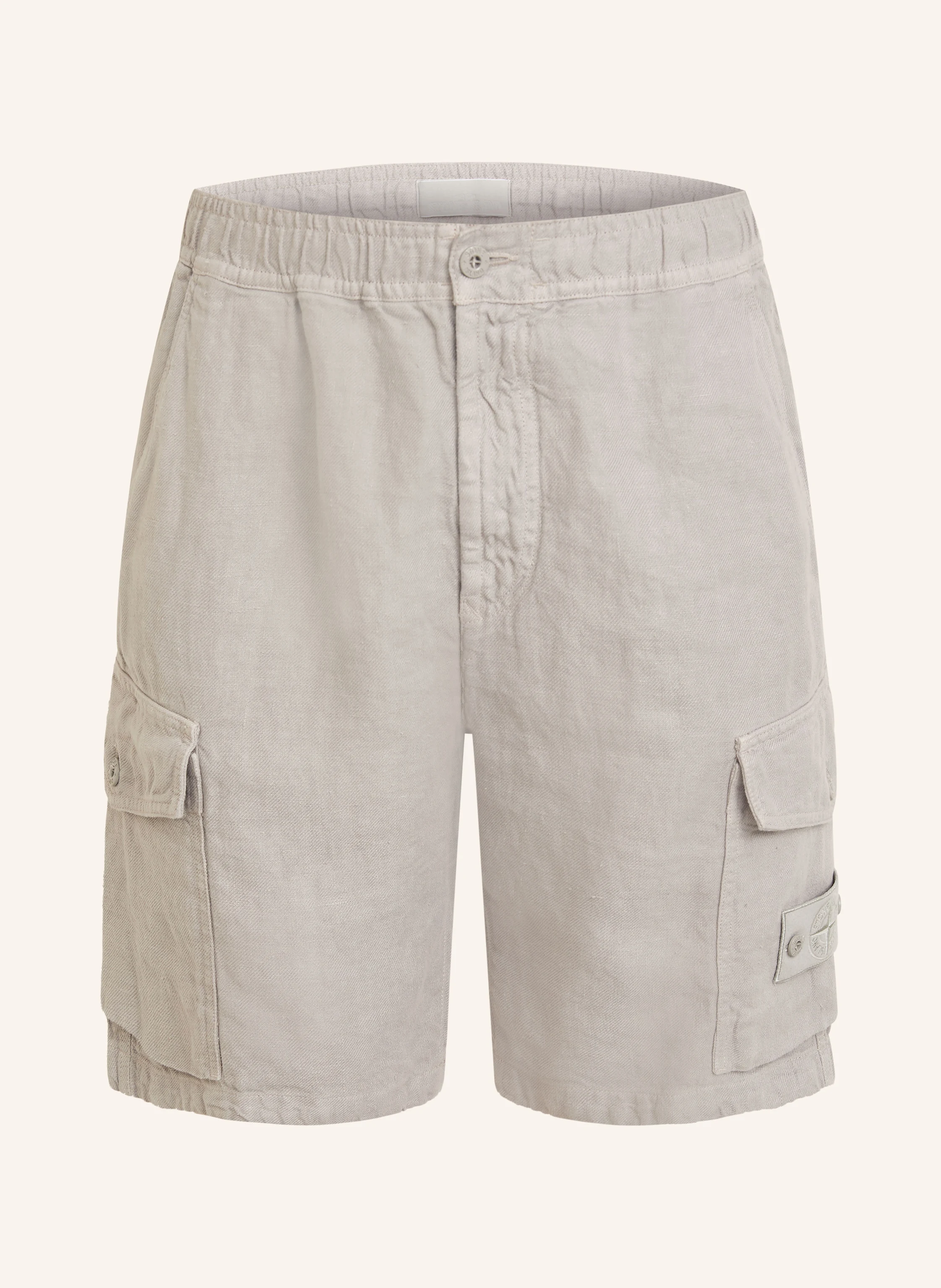 STONE ISLAND Leinenshorts GHOST