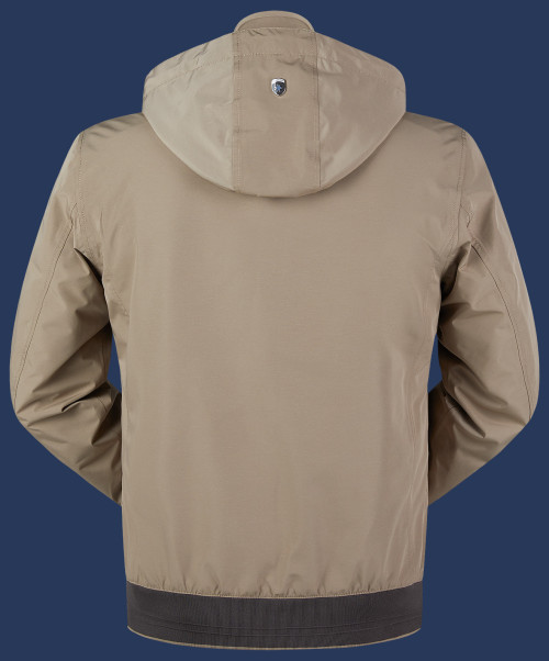 College HiDansAirTec, Sandstone/White/Bluesmoke