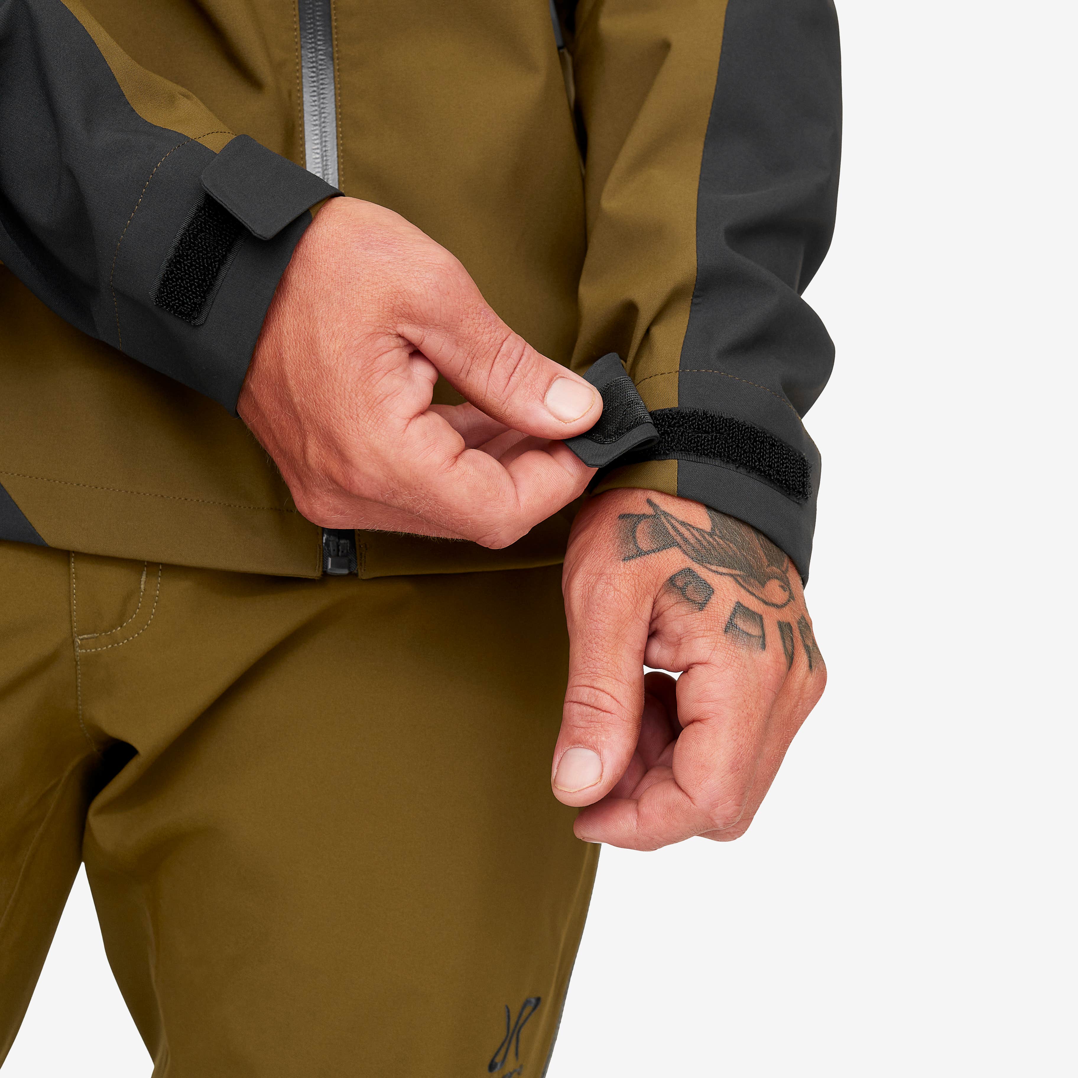Silence Proshell 3L Jacket Herre Dark Olive/Moonless Night