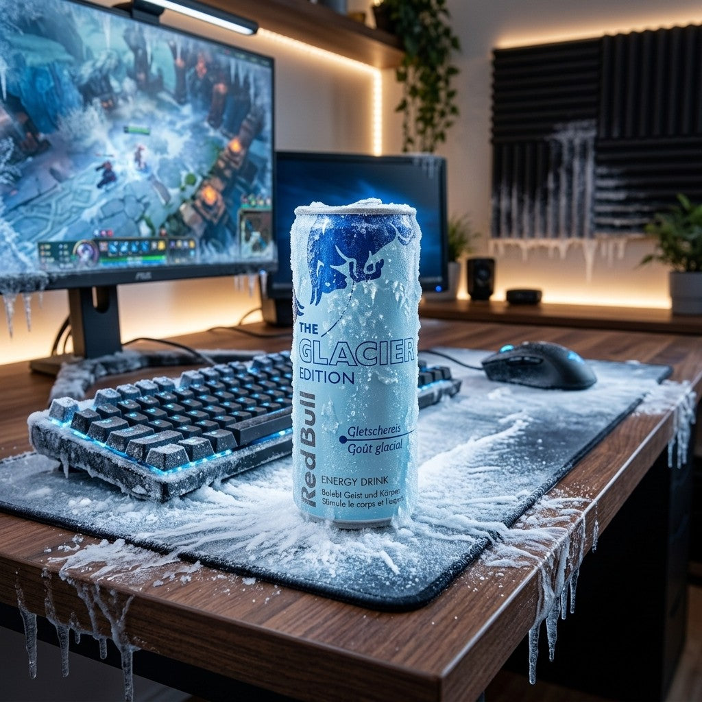 Red Bull Energy Drink Glacier Edition