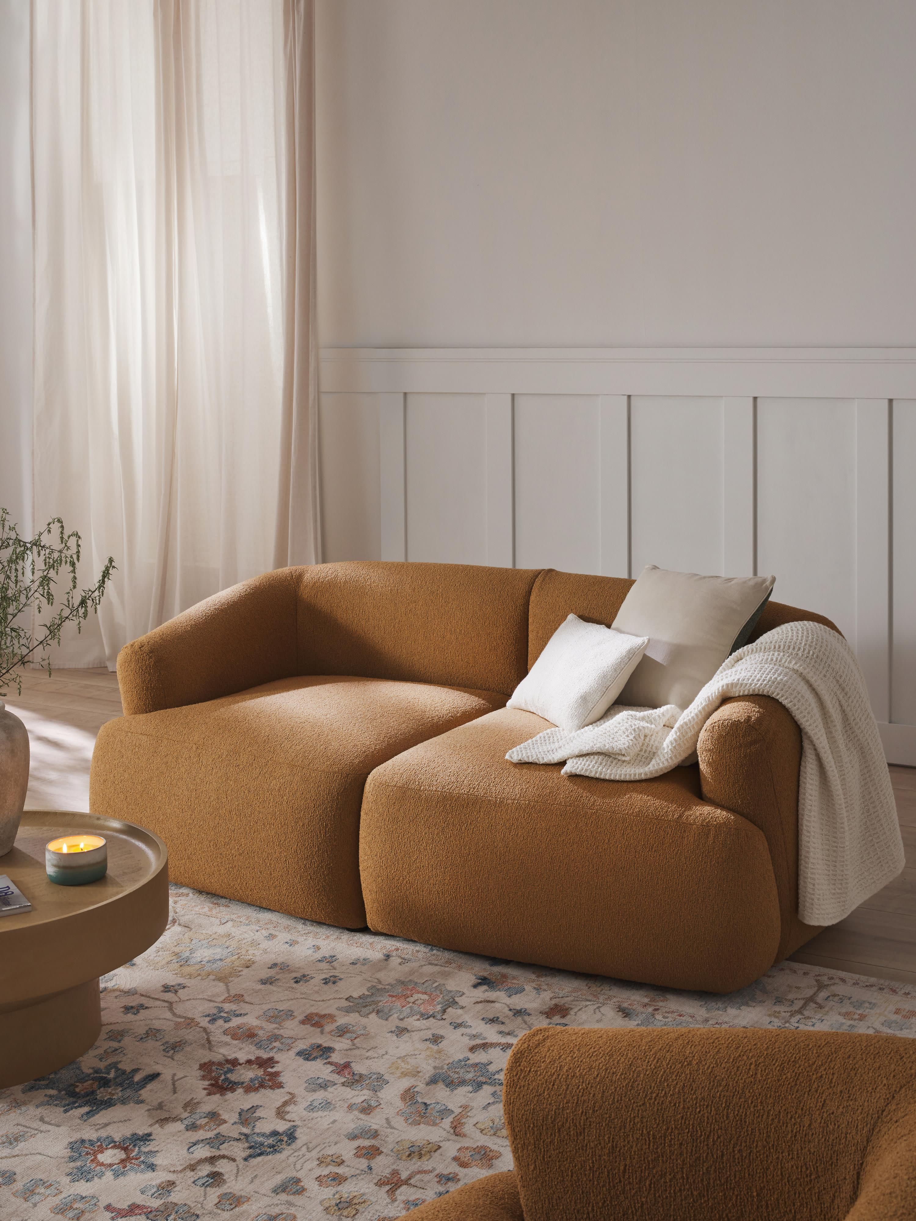 Modulaire bouclé bank Sofia (2-zits)