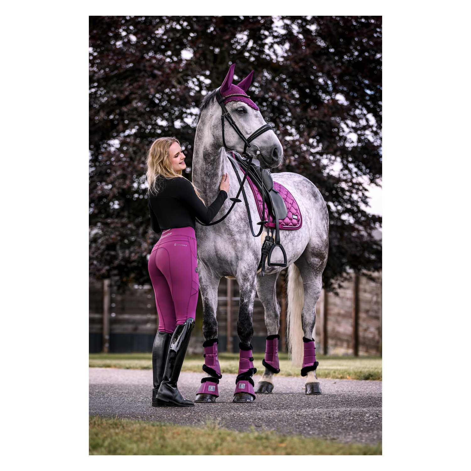 Cavallo Fliegenohren CAVALJILL - dusty violet - WB