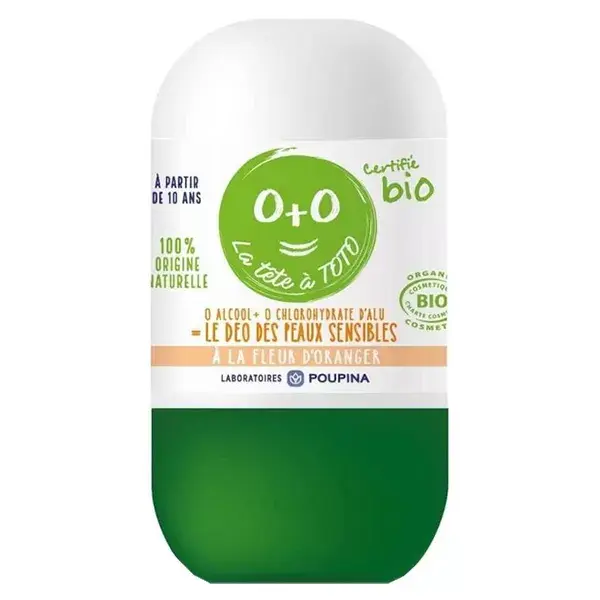 Desodorante Infantil Orgânico de Flor de Laranjeira Poupina 50ml