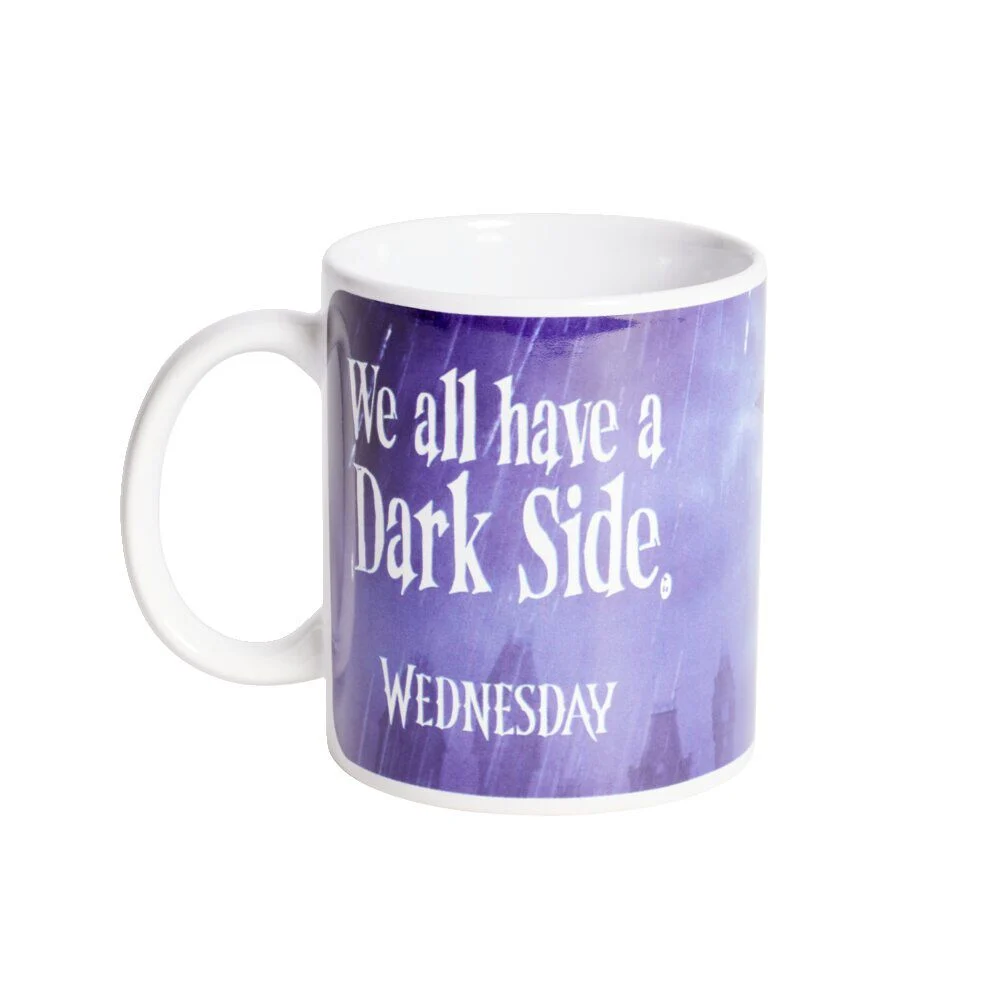 Mug Mercredi Addams Nous avons tous un côté sombre 315ml