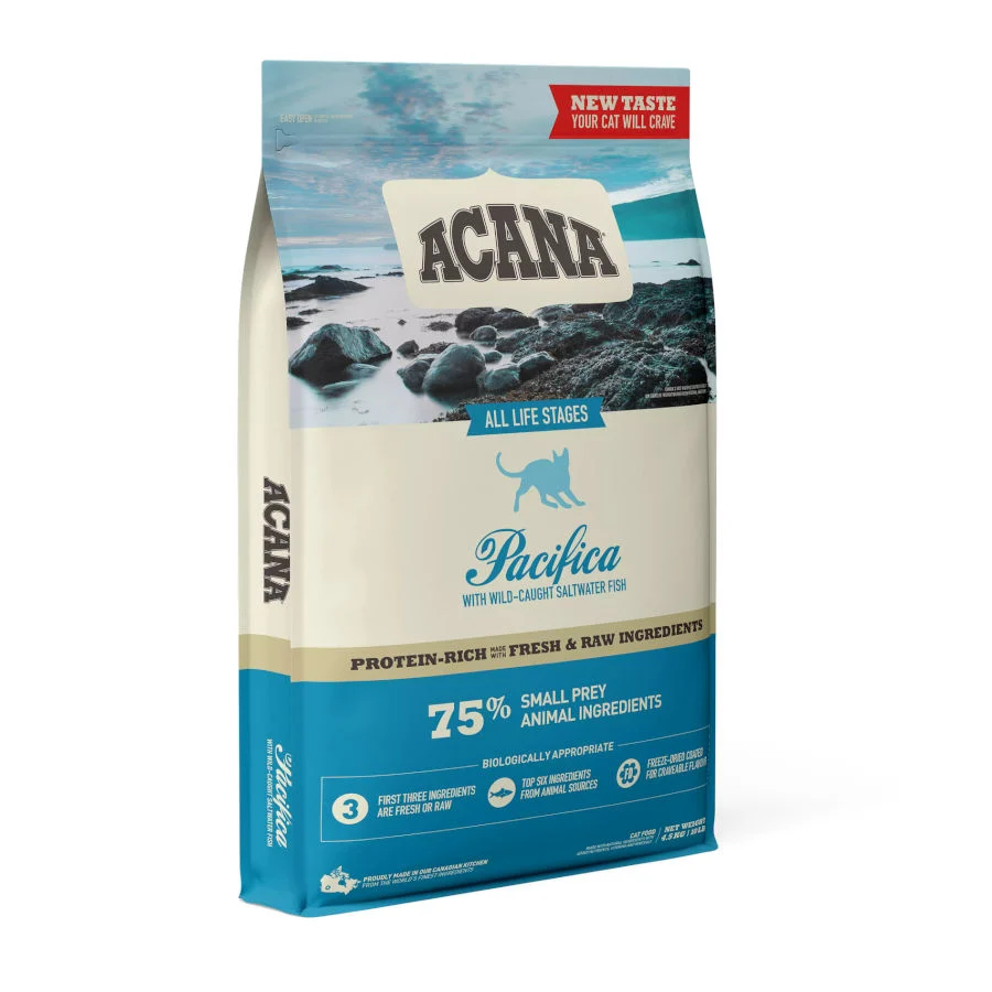 1,8 kg de ração para gatos Acana Pacifica
