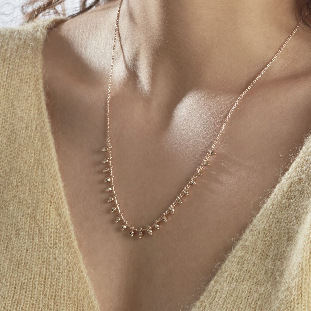 Collier Neria Plaqué Or Jaune