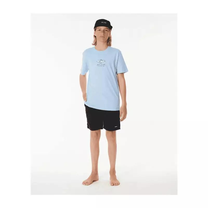 Teeshirt junior RIPCURL Pure Surf Logo Tee-Boy Cool Blue