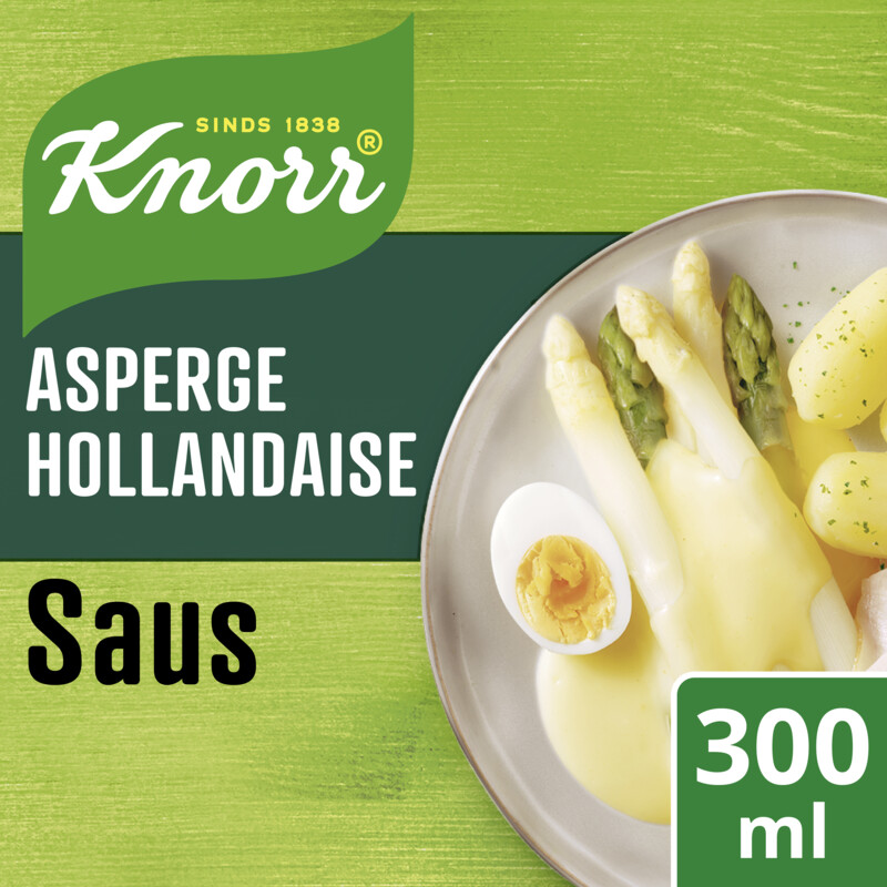 Knorr Asperge hollandaise saus