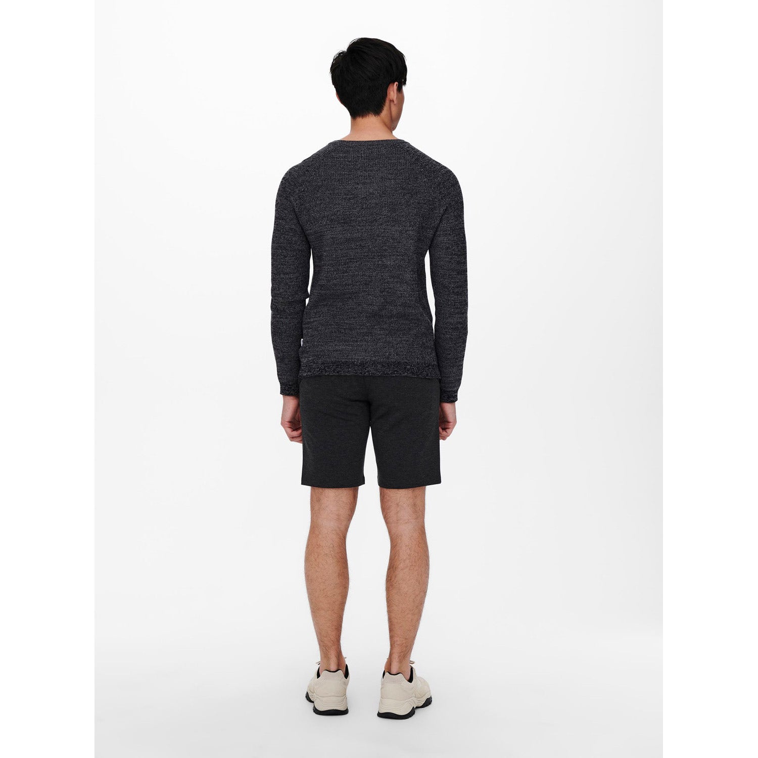 ONLY & Sons  Dennis 12 Structuur Raglan Crew Neck Knit