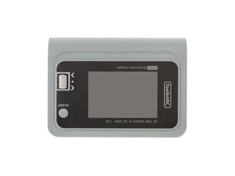 ToolkitRC Quad-Ladegerät Q4AC XT60 100W, 1-4S Modellbau Ladegerät mit 4 Anschlüssen