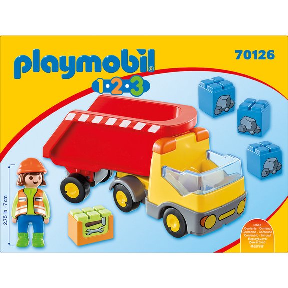Camion benne Playmobil 1.2.3 70126