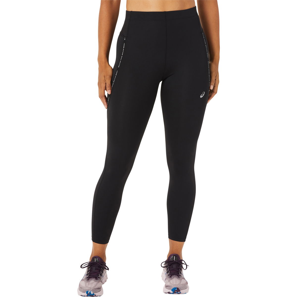Asics Race High Waist Løbetights Dame