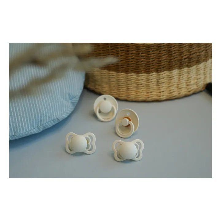Bibs Coffret de tétines Try it collection | Ivoire
