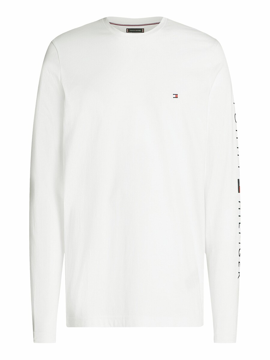 TOMMY HILFIGER<br>Camiseta de manga comprida com o logotipo Tommy