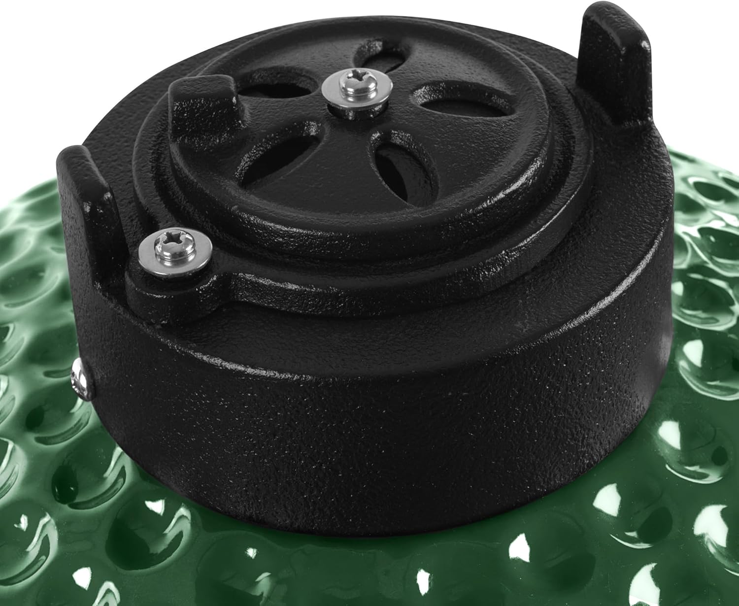 BBQ-Toro Kamado Grill Holzkohlegrill Shiro Ø 39 cm | Grün | Mini Holzkohlegrill mit Thermometer & Holzgriffen | Keramikgrill rund | Ceramic Grill Ei, Smoker, BBQ Grillofen, Kamado BBQ