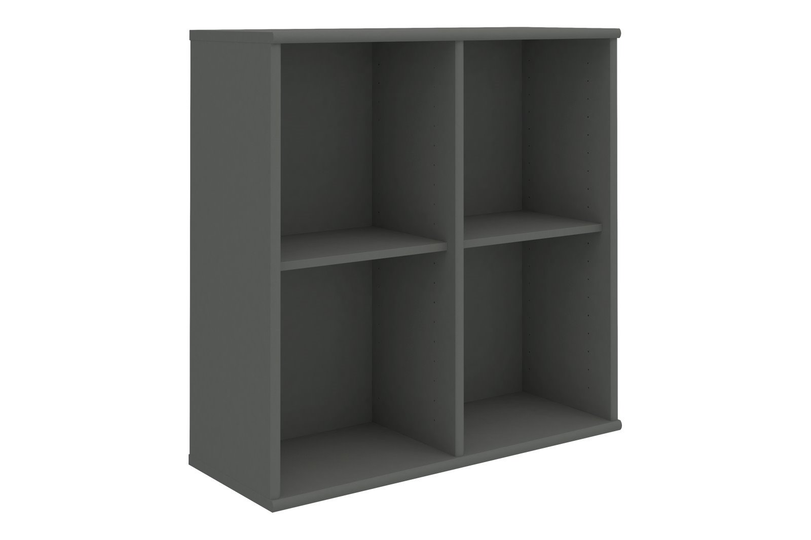 Mistral Bokyller 70x70x27 cm. Lakkert farget eik i Grafitt. Veggmontert.