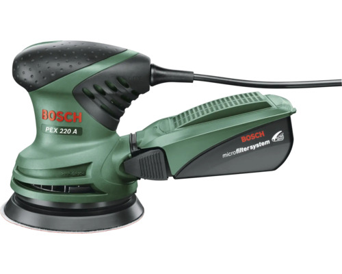 Bosch PEX 220 A excenterschuurmachine inclusief schuurblad