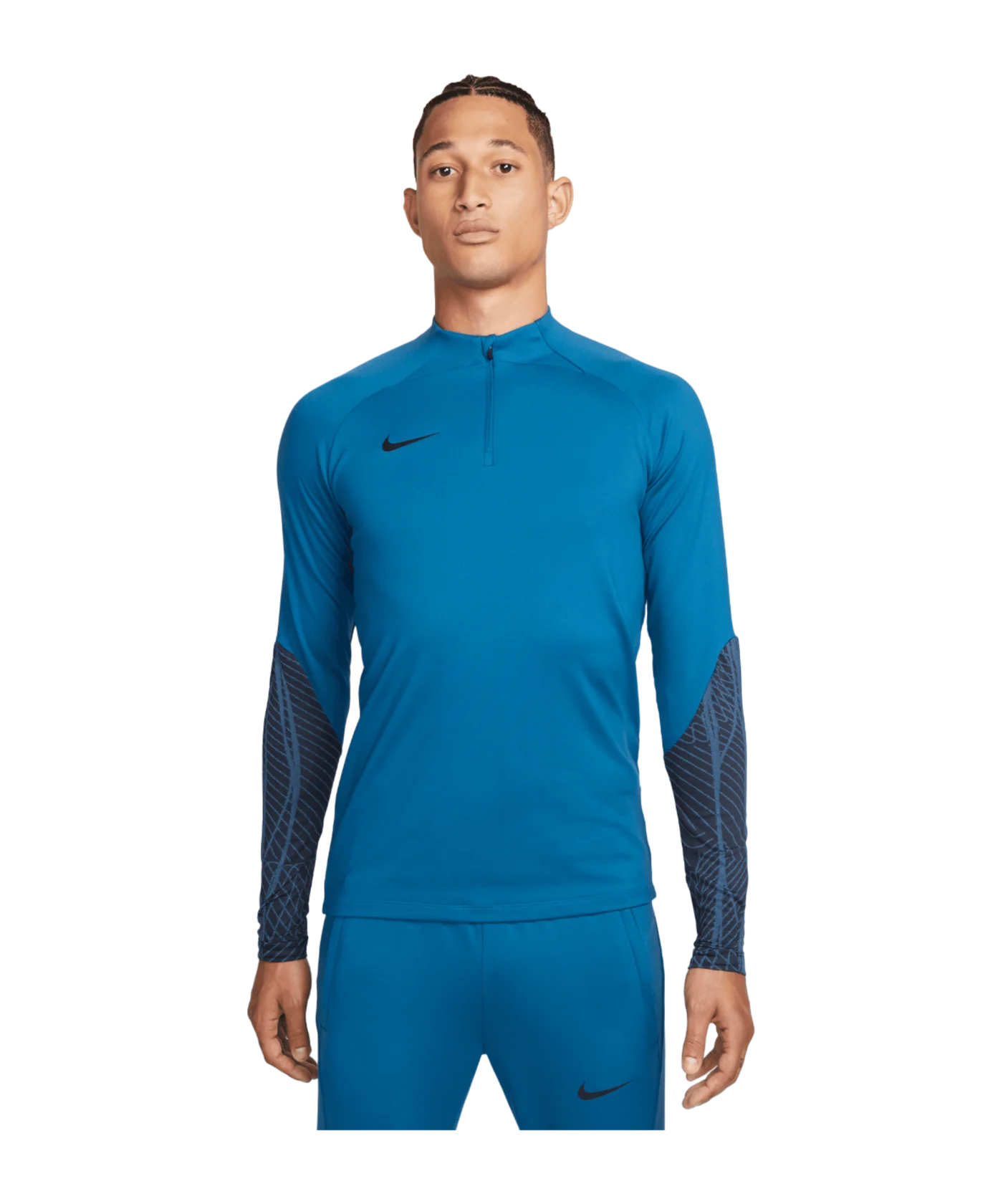 Nike Strike HalfZip Sweatshirt Blau Schwarz F457