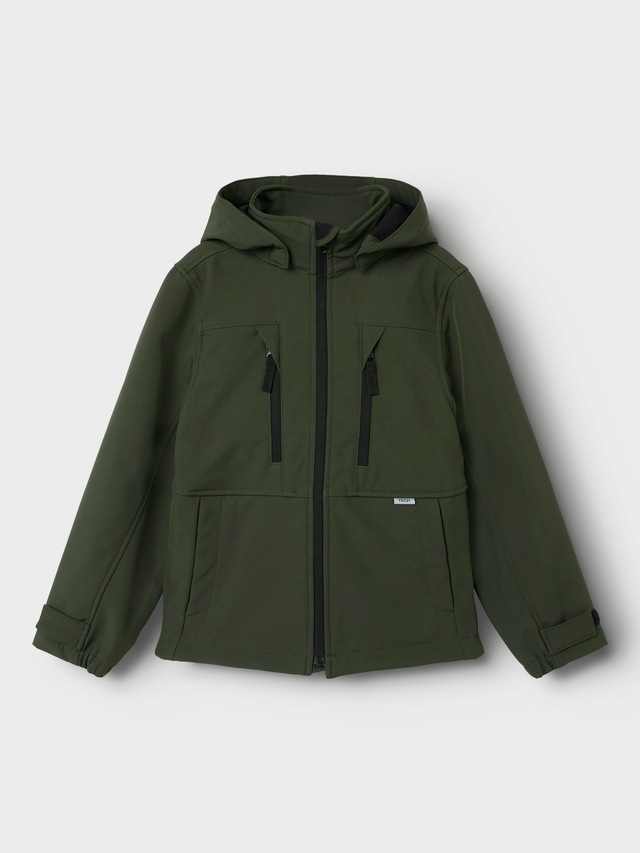 Name It Outdoorjacke »NKNALFA08 SOFTSHELL JACKET SPORT FO NOOS« mit Kapuze