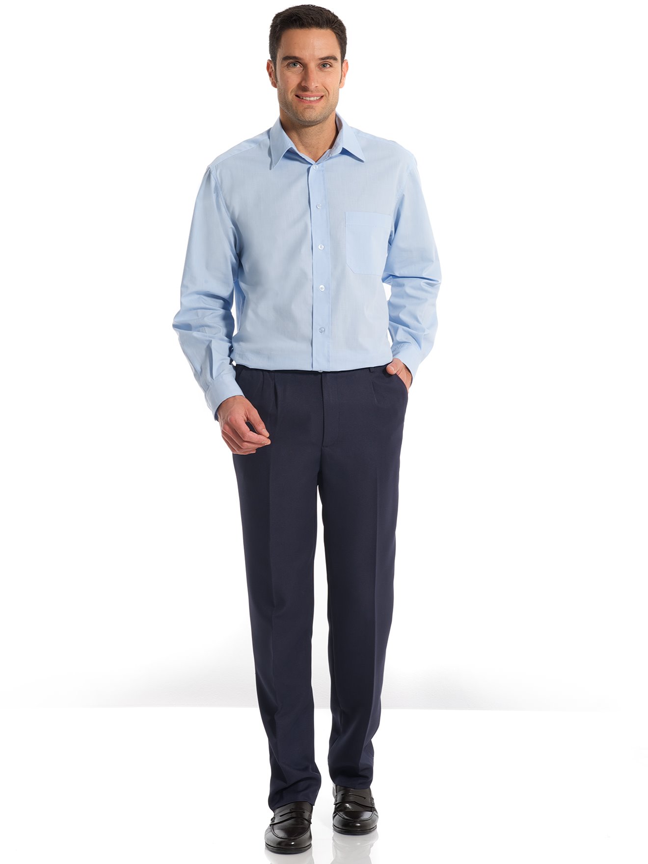 Pantalon tout confort élastiqué côtés