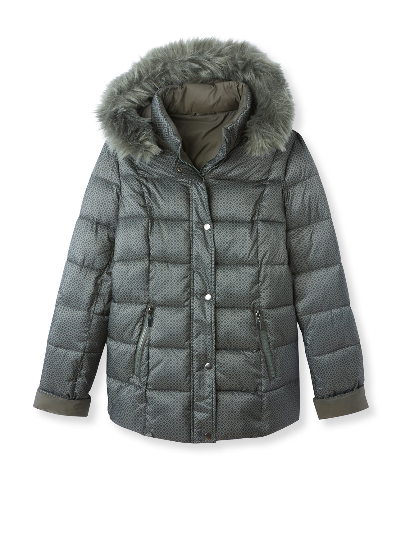 Parka à capuche déperlante